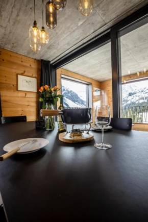 Haus Burgermeister Wohnung Schiesshorn Arosa